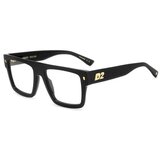 Dsquared2 D20147 807 ONE SIZE (54) Črna/Kristalna | Shoptok.si