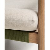 Kave Home Zelen/bež oblazinjen vrtni kavč Menfi – | Shoptok.si