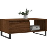  Stolić za kavu smeđa boja hrasta 90x50x36,5cm konstruirano drvo | shoptok.hr