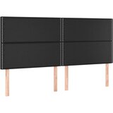  Krevet s oprugama i madracem crni 200x200 cm od umjetne kože | shoptok.hr