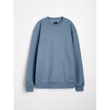 Sinsay Basic crewneck dukserica s udjelom pamuka Cijene