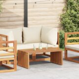 vidaXL stolić za vrt 90x49.7x36 cm od čvrstog drveta tikovina | shoptok.hr
