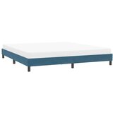  Okvir kreveta bez madraca tamnoplavi 200x210 cm baršun | shoptok.hr