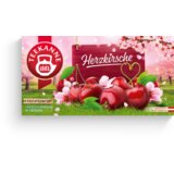 Teekanne Čaj Sadni vrt - Češnja (20 dvokomornih vrečk) Cene