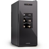 Klarstein silent vino 12 uno slim hladilnik za vino 30 l / 12 steklenic 5-18 °C na dotik | Shoptok.si