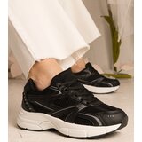 Gemre Black women's sports sneakers with glitter Bakari | Shoptok.si