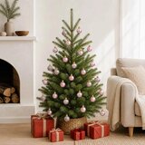  Set božićnih kuglica 150 kom. Ružičasta 3 cm Polistiren - Ružičasta | shoptok.hr