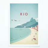 Travelposter Poster Rio, A2
