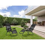 Modern Home BAŠTENSKA FOTELJA ZERO GRAVITY BLACK | ePonuda.com