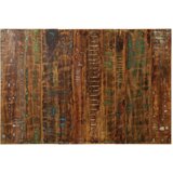 vidaXL Naglavna deska Multicolor 120 cm Masivni les Reclaimed Cene