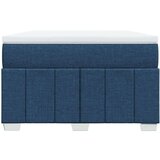 vidaXL Krevet s oprugama i madracem plavi 120 x 190 cm od tkanine | shoptok.hr