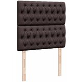 Krevet s oprugama i madracem tamnosmeđi 90 x 200 cm od tkanine | shoptok.hr