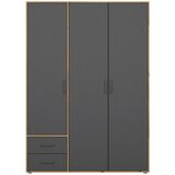 Modern Living Omara S Klasičnimi Vrati Voyager, Barva Hrasta, Siva | Shoptok.si