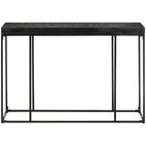  Konzolni stol crni 110x35x76 cm masivno drvo bagrema i manga | Eponuda.com
