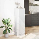 vidaXL Kuhinjska omarica bel 38x41,5x131,5 cm inž. les | Shoptok.si