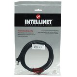 Intellinet 320788 RJ45 mrežni kabel, Patch kabel cat 5e U/UTP 7.50 m crna 1 St. | shoptok.hr