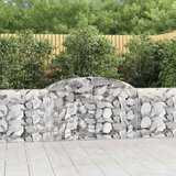  Lučne gabionske košare 7 kom 300x30x80/100 cm pocinčano željezo | shoptok.hr