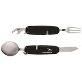 Easy Camp Pribor za jelo Fold Cutlery crni