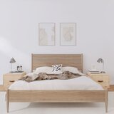 vidaXL Nočna omarica 2 kosa 40x34x35 cm trdna borovina Cene