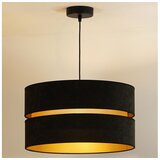  Duolla - Luster na sajli DUO 1xE27/15W/230V prečnik 40 cm crna/zlatna | Eponuda.com