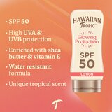 Hawaiian Tropic Glowing Protection Sunscreen Lotion losjon za sončenje SPF 50 170 ml | Shoptok.si