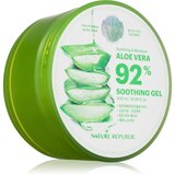 NATURE REPUBLIC Soothing & Moisture Aloe Vera 92% Soothing Gel umirujući hidratantni gel za osjetljivu kožu 300 ml | shoptok.hr