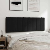  Jastuk za uzglavlje Hanko crni 140 cm baršunasti | shoptok.hr