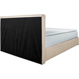 CARRYHOME POSTELJA Z VZMETNICO 120 cm x 200 cm , tekstil bež | Shoptok.si