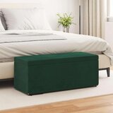  Stolica Tamnozelena 101 x 41 x 40 cm Svileni i Fino Radeći Drvo - Tamnozelena 100 cm Baršun | shoptok.hr