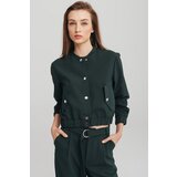 Legendww zenska zelena bomber jakna sa dzepovima | ePonuda.com