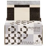 Folija za pramenove Aluminijska Framar Checked Out 13 x 28 cm – 500 kom | Eponuda.ba