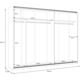 home24 Omara Z Drsnimi Vrati Leader, Bela | Shoptok.si