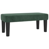 vidaXL box spring krevet s madracem tamnozeleni 80 x 200 cm baršunasti | shoptok.hr