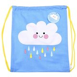 REX International torba, happy cloud drawstring