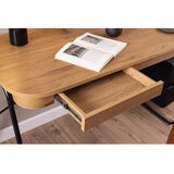 Actona Pisalna miza z mizno ploščo v hrastovem dekorju 60x120 cm Blueton – | Shoptok.si