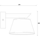  Zidno svetlo ANTONIO 1xE14/40W/230V | Eponuda.com