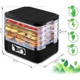Berdsen BD-692 sušilnik za sadje, zelenjavo, gobe in meso 400 W – 10 L, 5 pladnjev, 35–70 °C | Shoptok.si