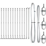  Stube s postoljima 13 kom Ø32mm 50cm od pocinčanog čelika | shoptok.hr