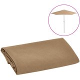 vidaXL Nadomestna tkanina za zunanji senčnik taupe 300 cm Cene