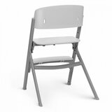 Kinderkraft stolica za hranjenje igee cloudy grey | ePonuda.com