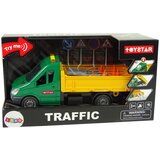  za igru sa građevinskim prometnim znakovima i rekvizitima - zeleno/žuti | Shoptok.si