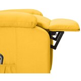  Stol s funkcijo vstajanja rumeno blago, (20698879) | Shoptok.si