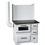 Mbs Šporet na čvrsto gorivo SD 7 EM RS beli, levi | ePonuda.com