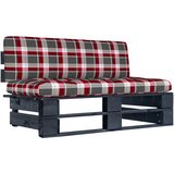 Maison Chic Vrtni srednji kavč - Zunanji kavč iz palet črna impregnirana borovina, (22040924) | Shoptok.si