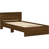  Okvir kreveta bez madraca s uzglavljem boja hrasta 100x200 cm | Eponuda.com