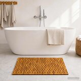  Tapeti za kupatilo Prirodna 65 x 100 cm Čvrsto drvo akacije | shoptok.hr