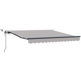  Tkanina za tende s Svijetlo siva 350 x 250 cm Poliester | Eponuda.com