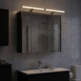  Kopalniška ogledalna omara Črna Orehovina 73,5 x 16 x 62,5 cm, (5000233289) | Shoptok.si