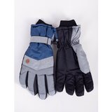 Yoclub Man's Men's Winter Ski Gloves REN-0280F-A150 Cene'.'