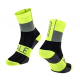 Čarape FORCE HALE fluo-crno-sive S-M 36-41 Cene